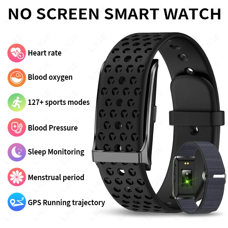 Smartwatch Latest Watches For Women - Reloj inteligente LIGE sin pantalla, pulseras