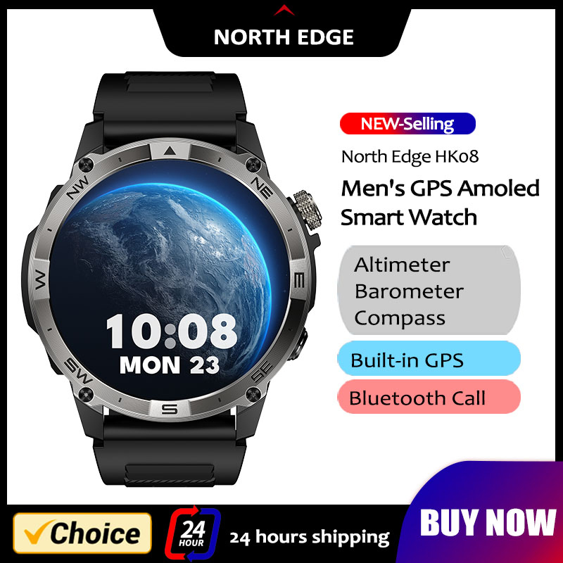 Heart Rate Gps Watch - NORTH EDGE GPS reloj inteligente deportivo