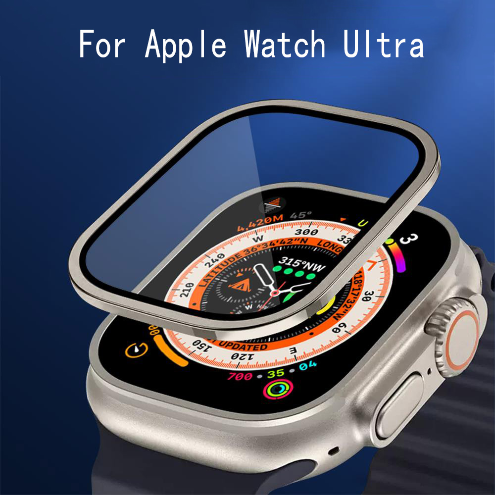 Apple Watch Band - Parachoques de Metal + vidrio templado