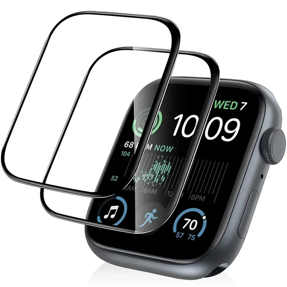 Apple Watch Band - Protector de pantalla curvo completo para