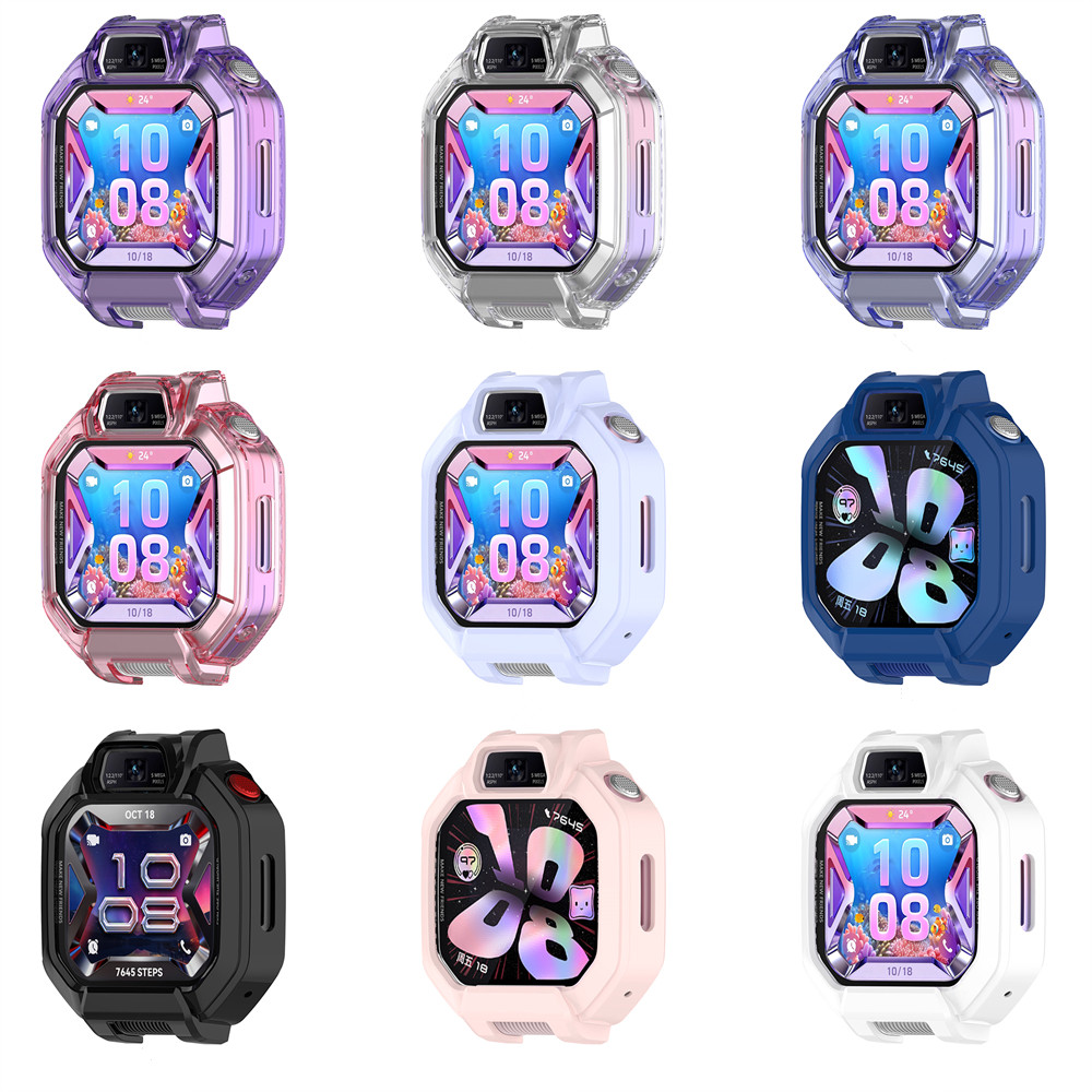 Smartwatch Watches Kids - Funda protectora hueca de TPU para
