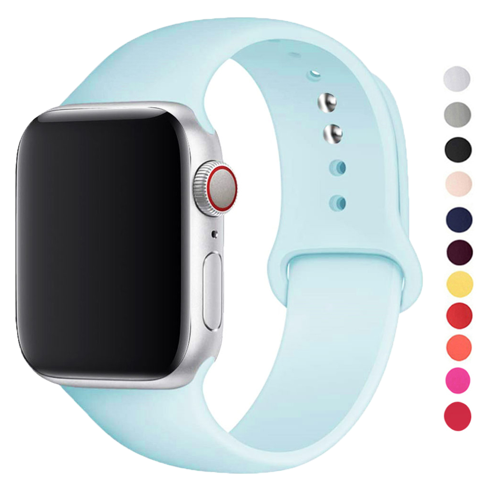 Smartwatch Iphone Watches For Women - Correa de silicona para Apple Watch