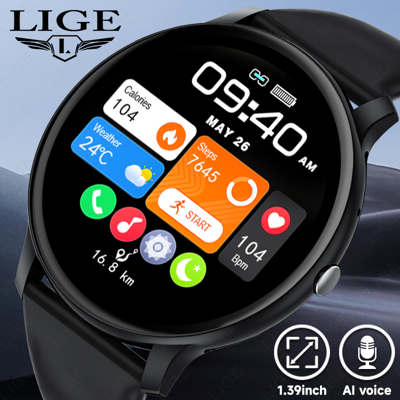 Reloj inteligente LIGE con lla - Smartwatch Latest Watches For Women reseña y precio