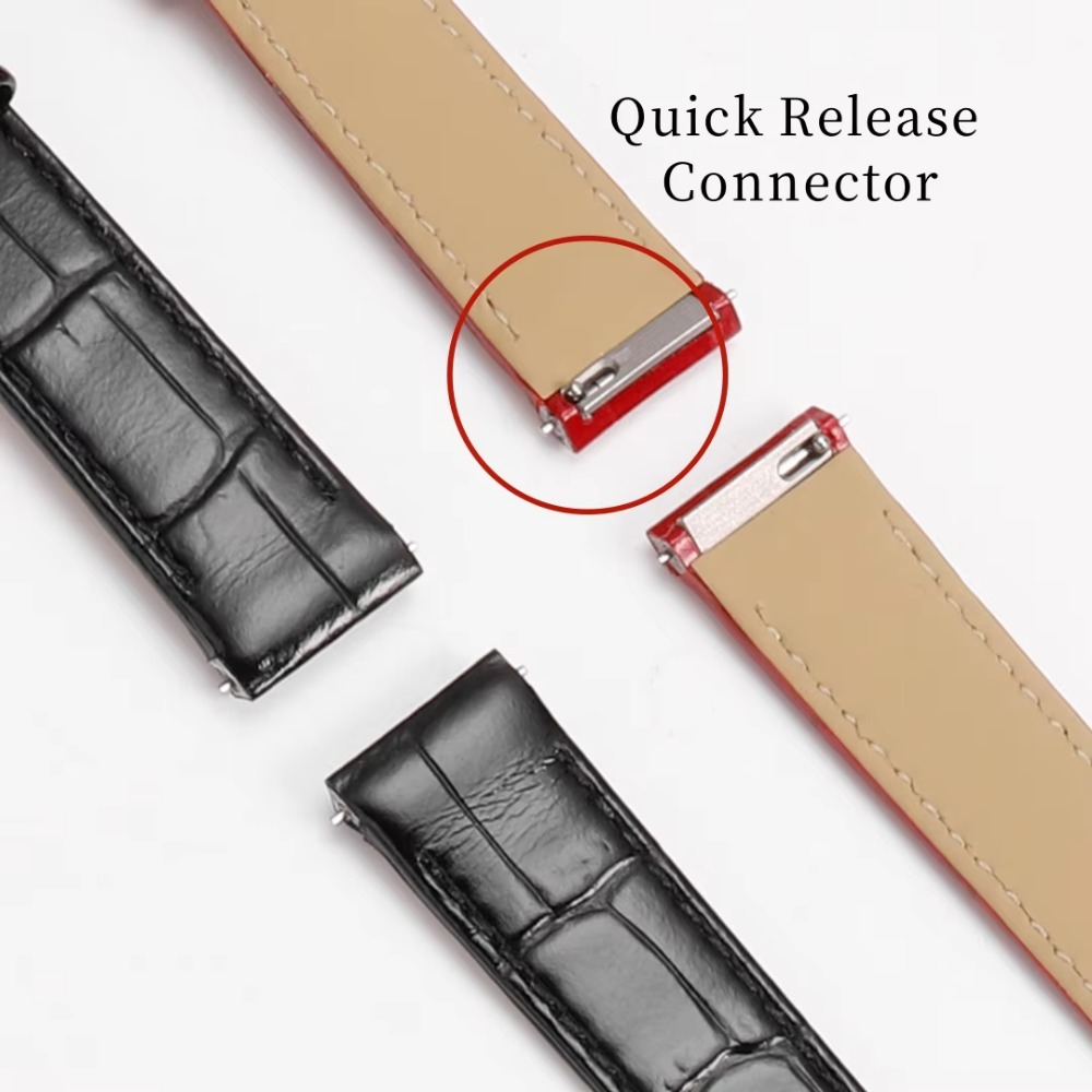 Correa de reloj de cuero de va - Cartier Watch Santos reseña y precio