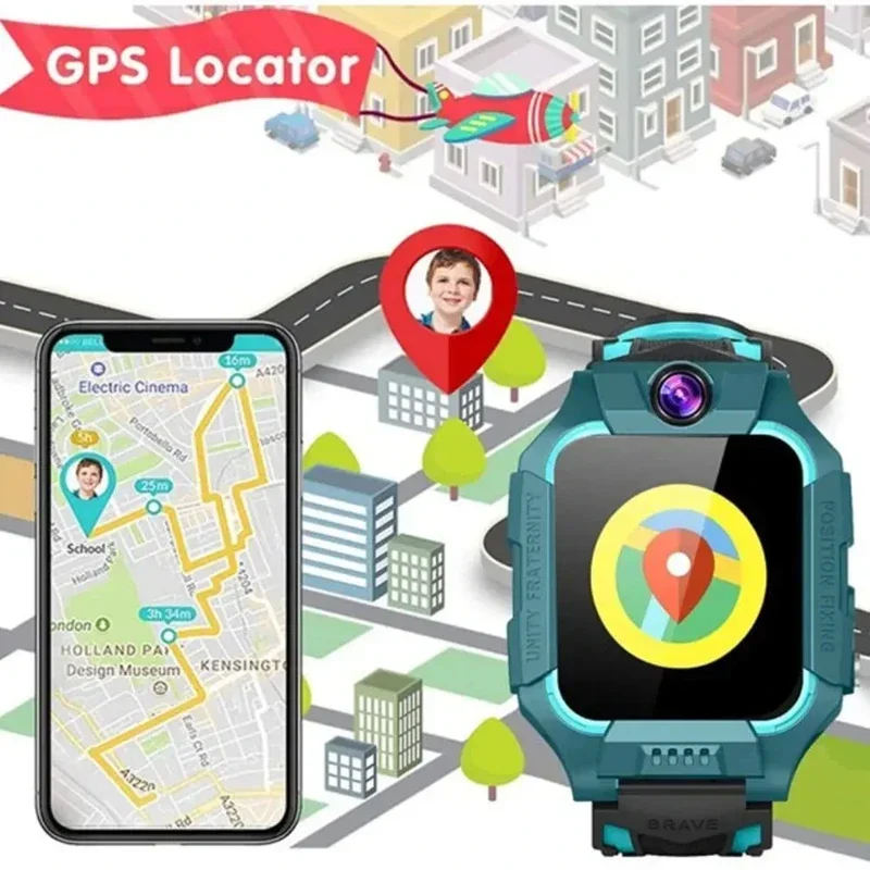 Reloj inteligente VIVO 4G para - Smartwatch Watches For Kids With Gps reseña y precio