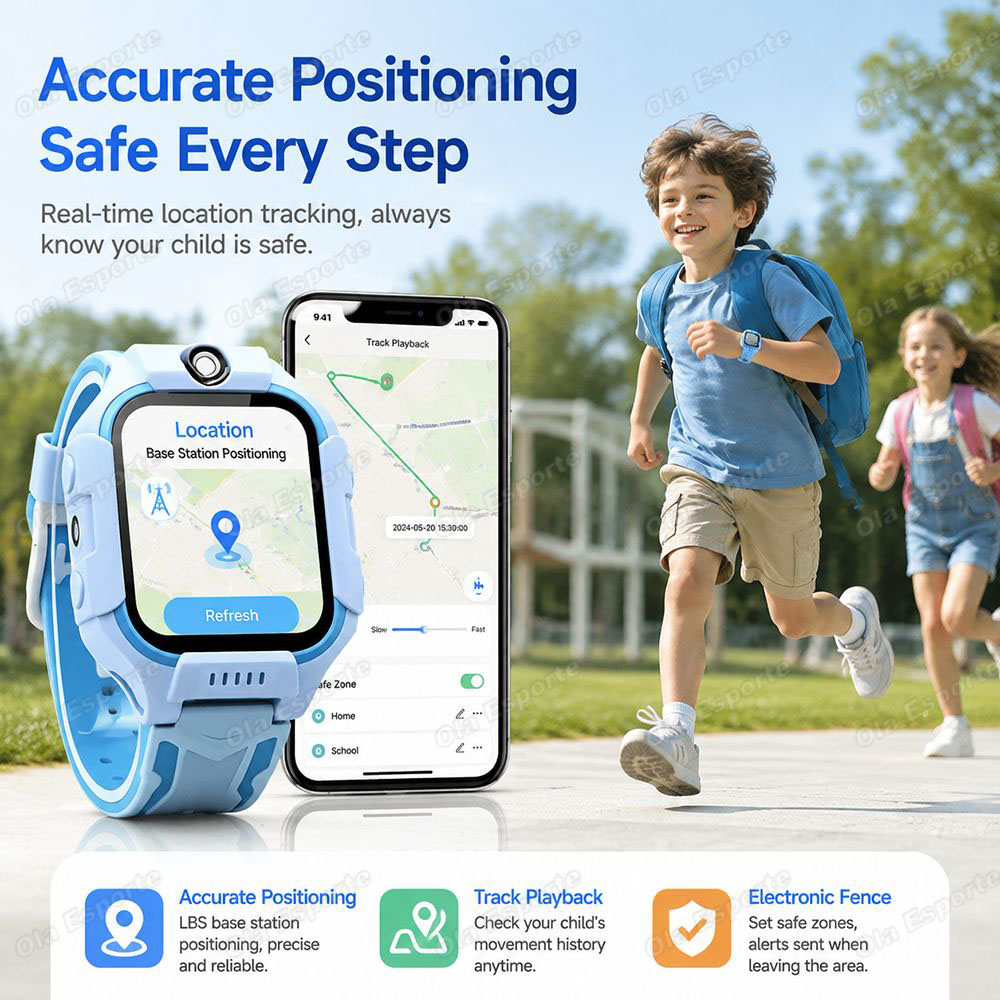 Nuevo Reloj Inteligente para N - Smartwatch Watches For Kids With Gps reseña y precio