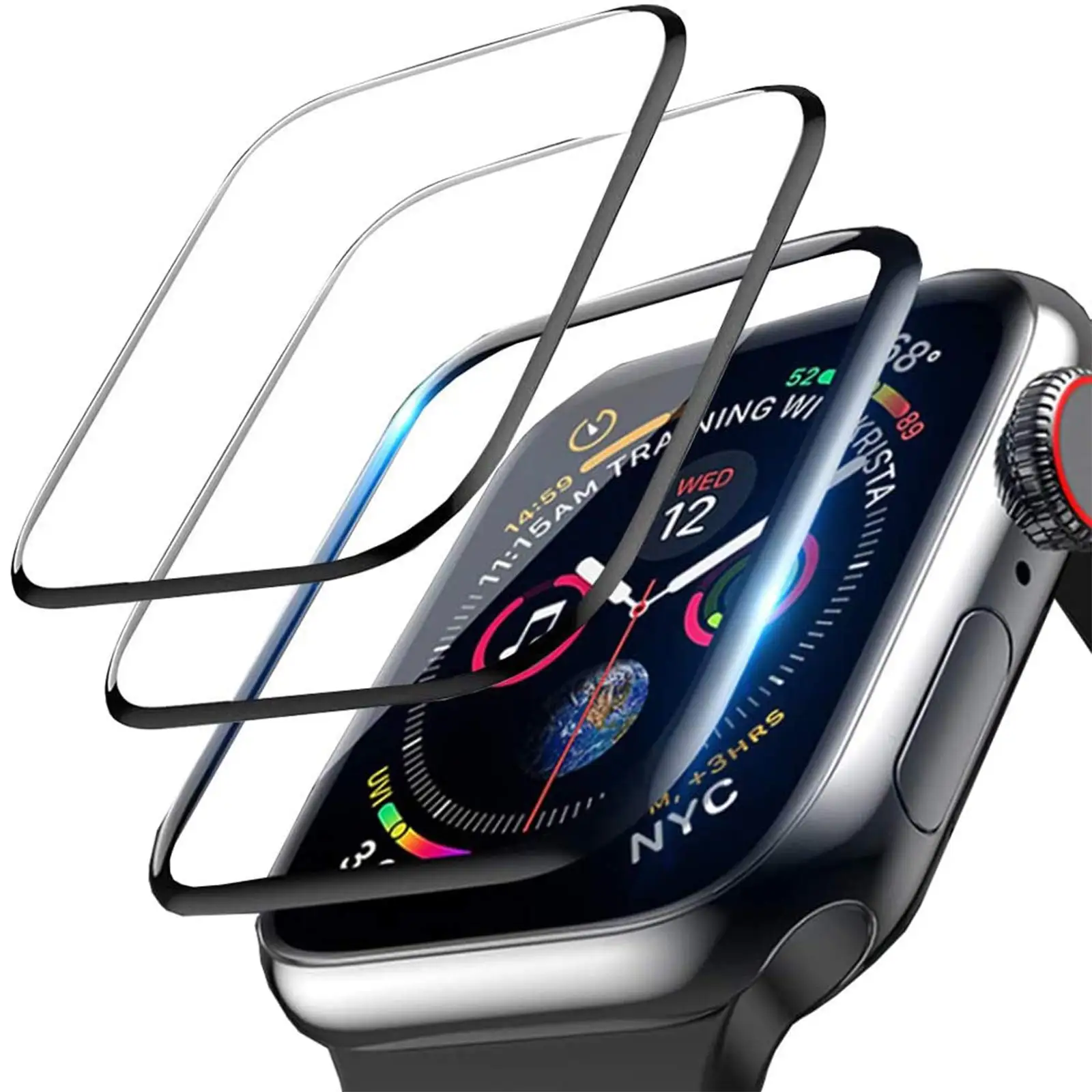 Vidrio templado 3D para Apple  - Apple Watch Band reseña y precio