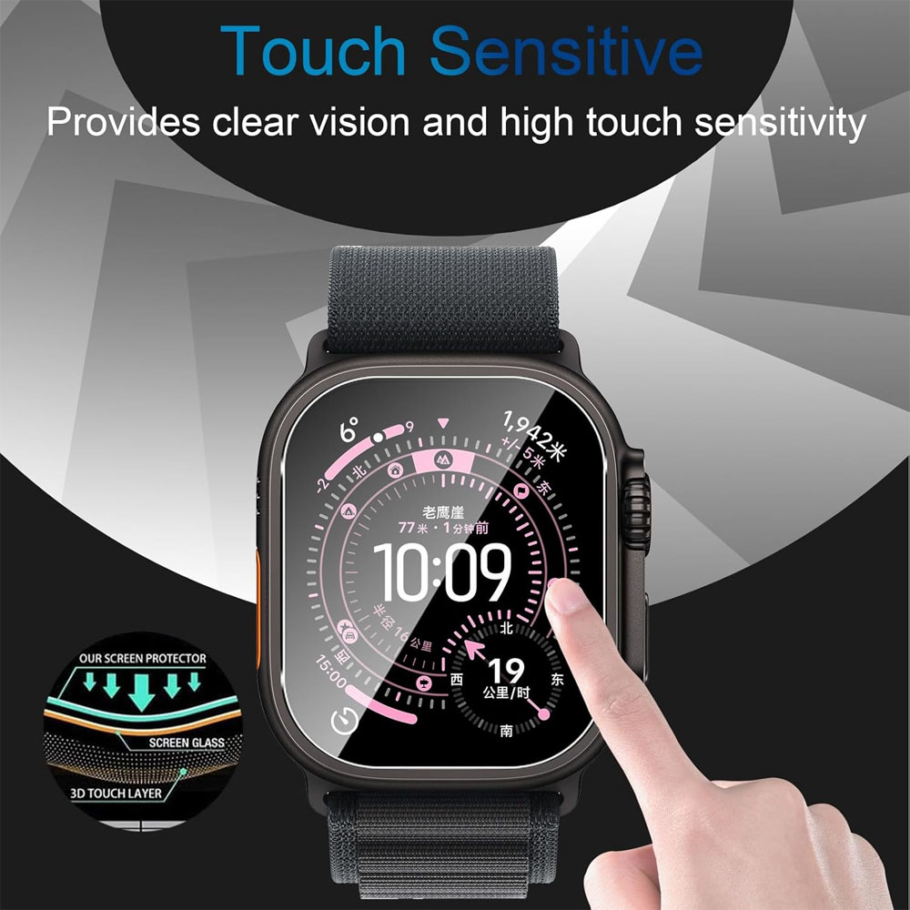 Cristal templado para Apple Wa - Apple Watch Band reseña y precio