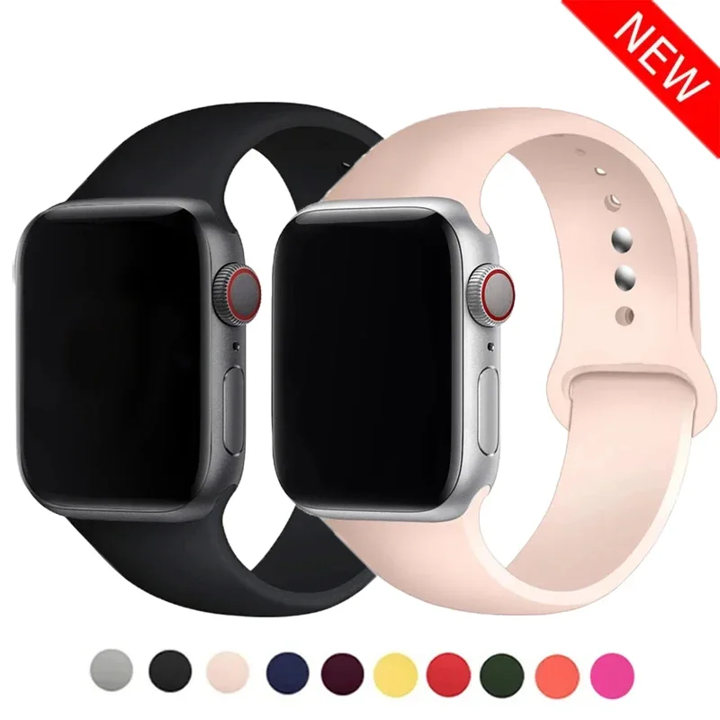 Correa deportiva de silicona s - Smartwatch Iphone Watches For Women reseña y precio