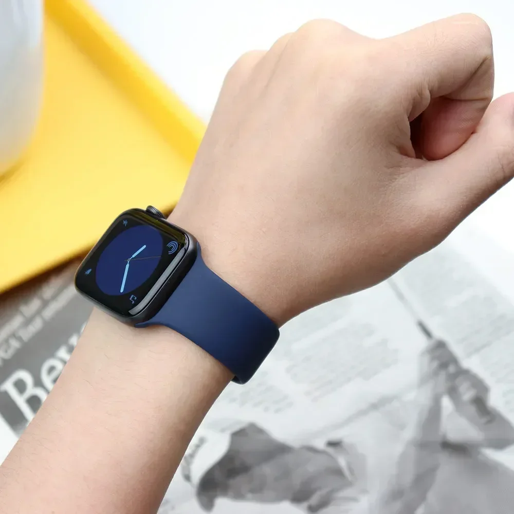 Correa deportiva de silicona s - Smartwatch Iphone Watches For Women reseña y precio