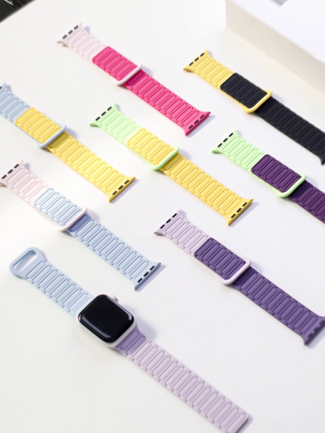 Correa Magnética de Silicona p - Smartwatch Iphone Watches For Women reseña y precio