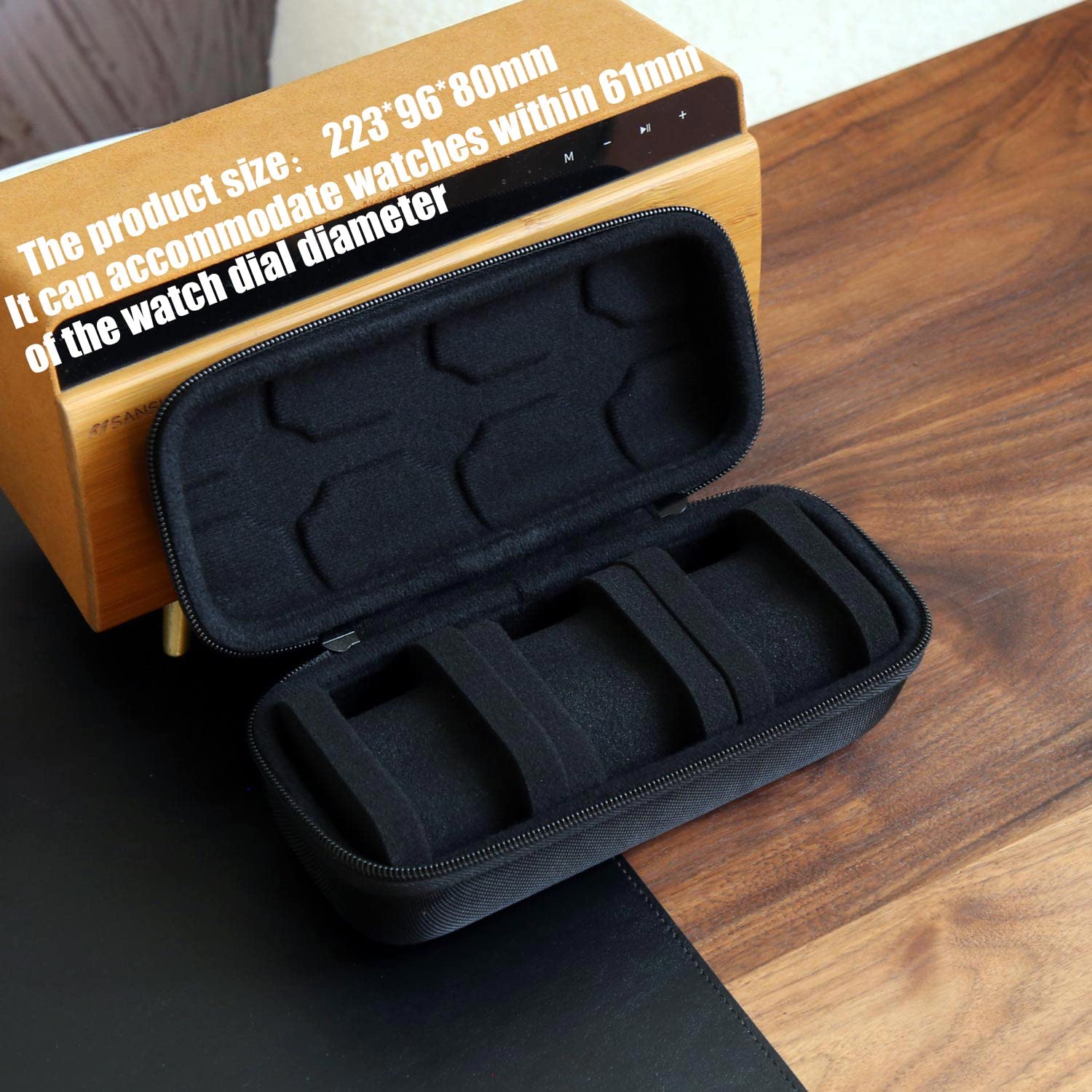 Organizador de caja de reloj p - Smartwatch I Watches reseña y precio