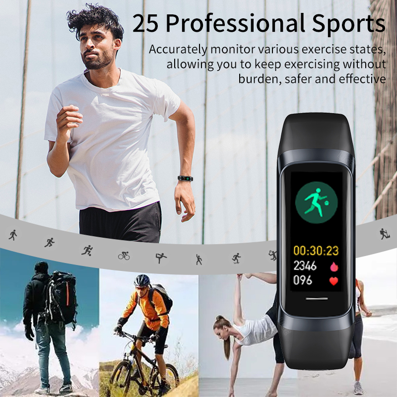LIGE 1,1 pulgadas Amoled Monit - Smartwatch Health Watches For Women reseña y precio