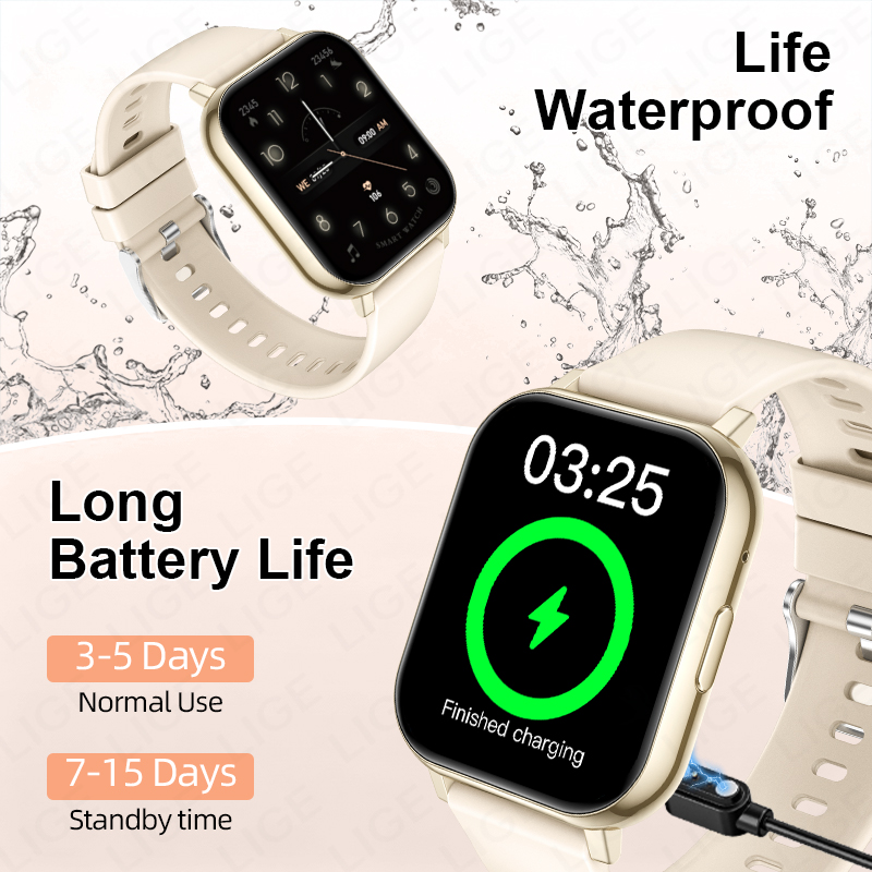 Nuevo reloj inteligente LIGE H - Smartwatch Health Watches For Women reseña y precio