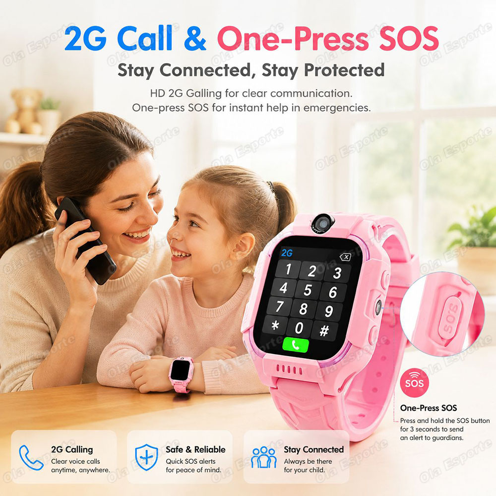 Reloj Inteligente para Niños 2 - Smartwatch Watches For Kids With Gps reseña y precio