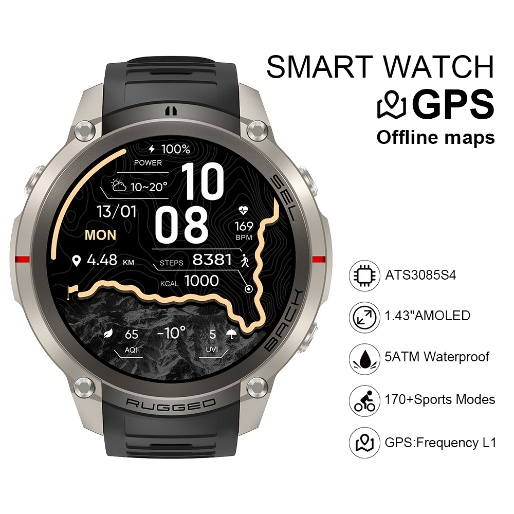 Reloj Inteligente DM59 2026 co - Smartwatch I Watches reseña y precio