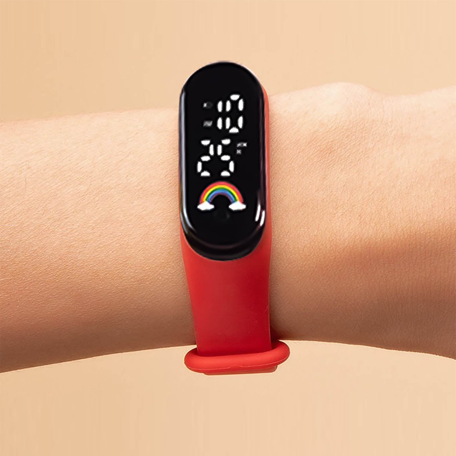 Reloj inteligente Multicolor p - Smartwatch Digital Watches For Kid Boy reseña y precio