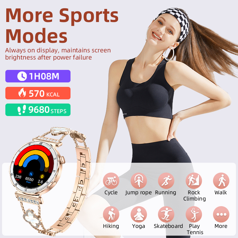 Reloj inteligente de lujo para - Smartwatch Latest Watches For Women reseña y precio