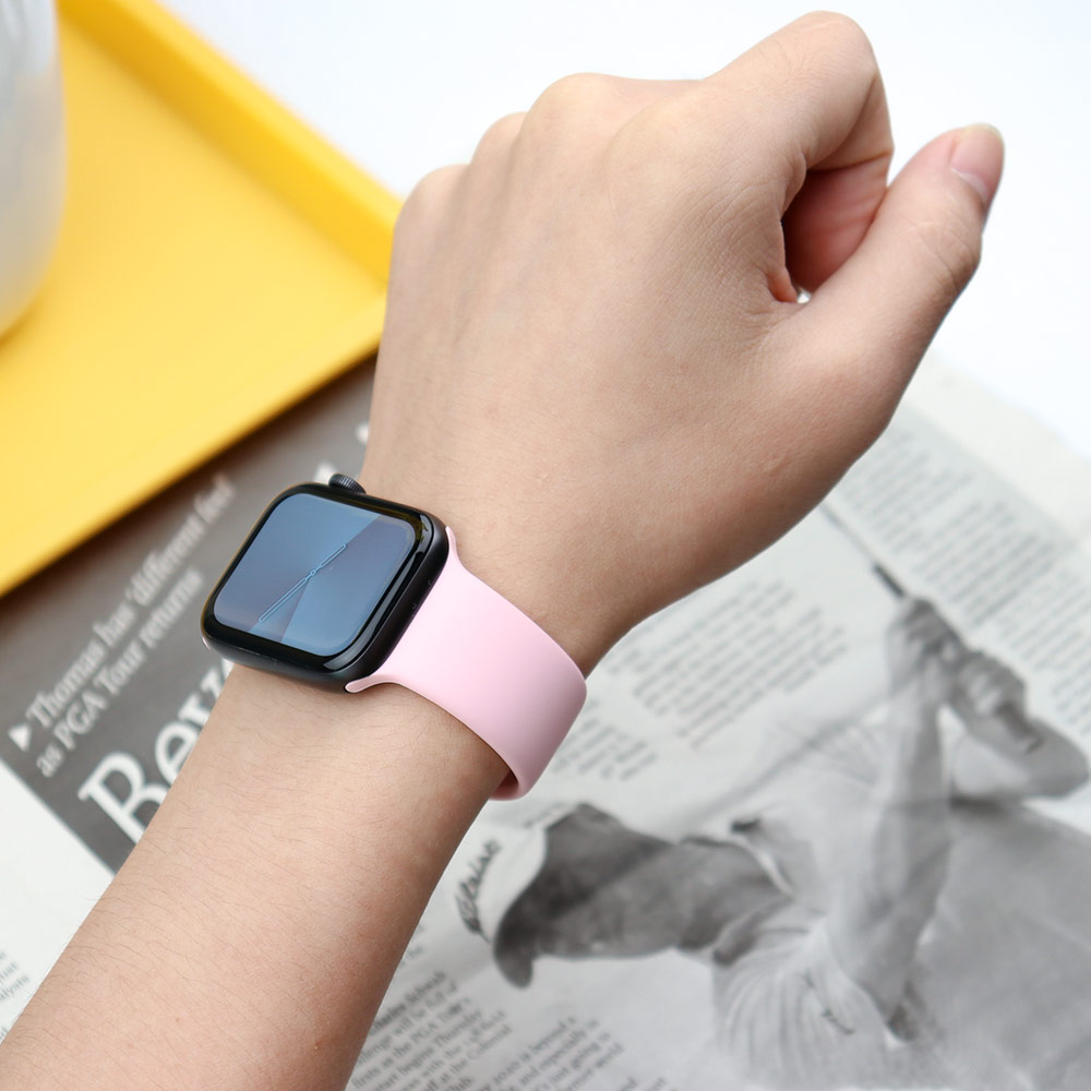 Correa de silicona para Apple  - Smartwatch Iphone Watches For Women reseña y precio