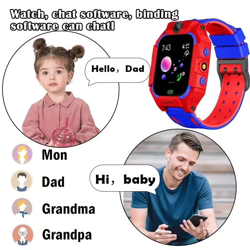 Reloj Inteligente con Cámara p - Smartwatch Watches For Kids With Gps reseña y precio