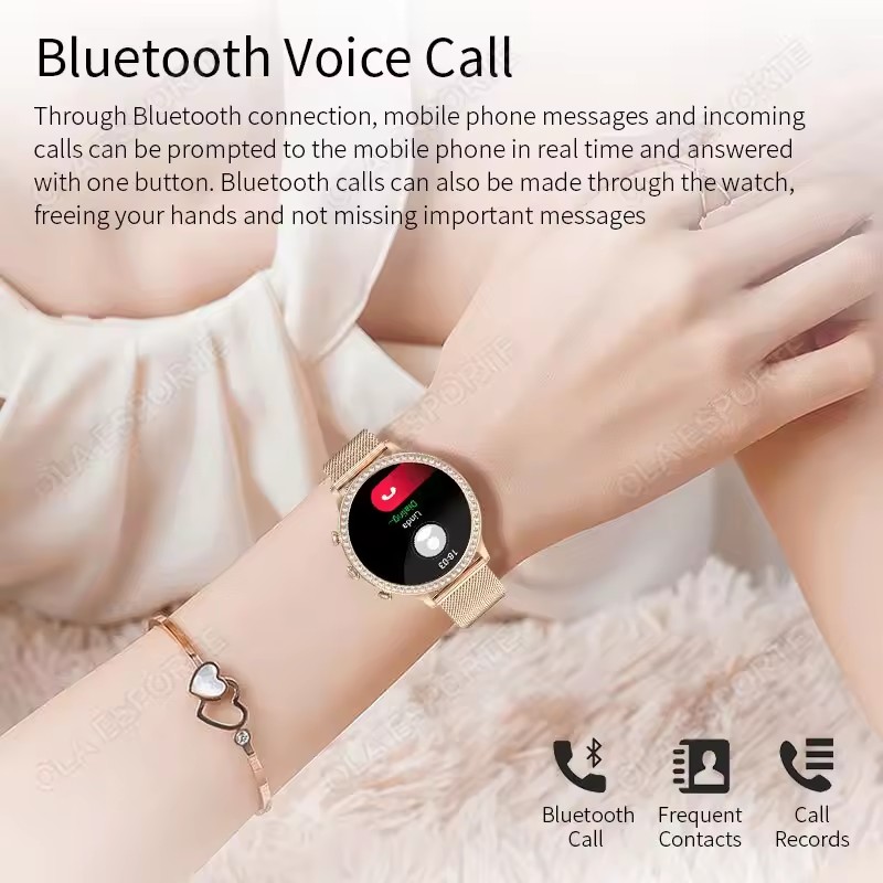 Elegante Reloj Inteligente par - Smartwatch Health Watches For Women reseña y precio