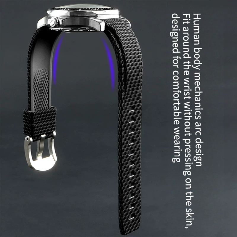 Correa de reloj de caucho fluo - Patek Philippe Watch Calatrava reseña y precio