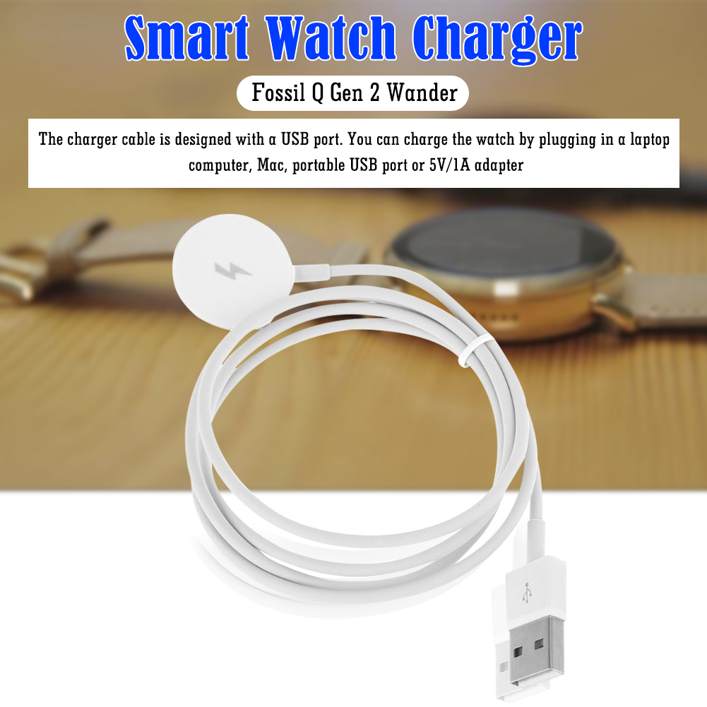 Cable de Carga USB para Reloj, - Fossil Watches Smartwatch Gen 3 reseña y precio